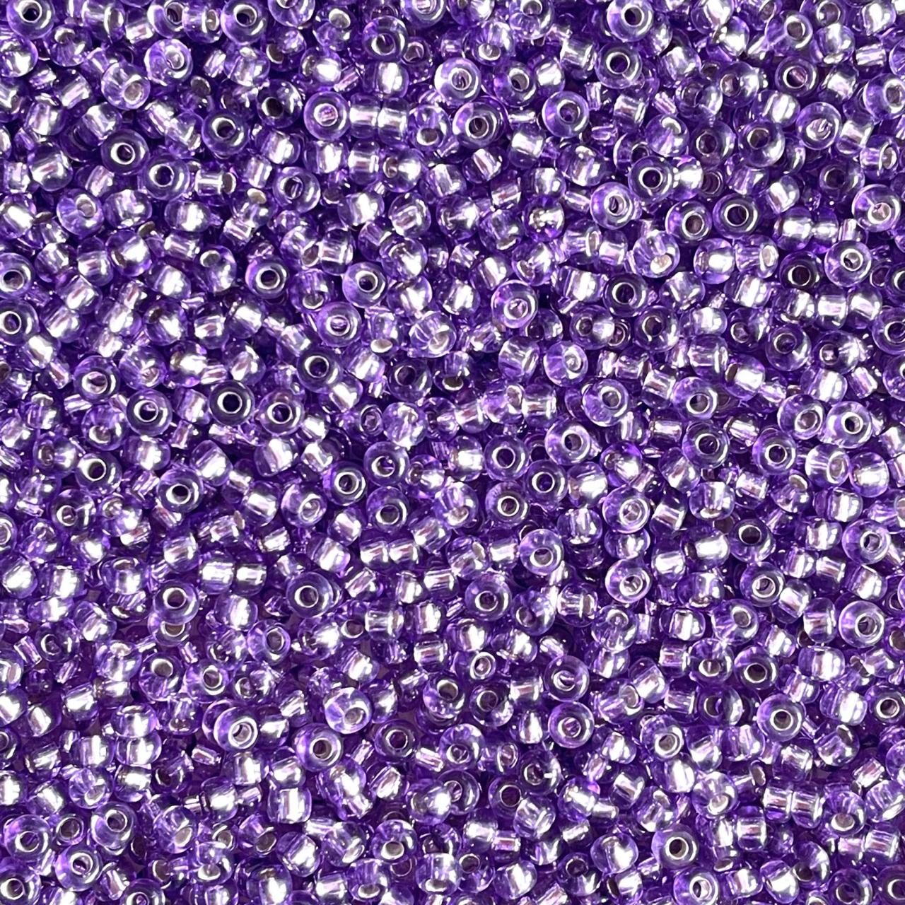 Margele de nisip Preciosa Ornela 8/0 19001/08228 Silver Lined Mauve