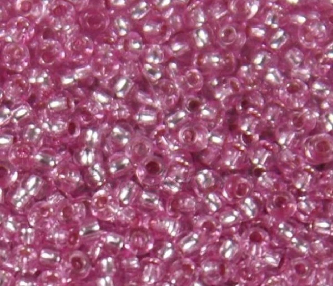 *Margele de nisip Preciosa Ornela 19001/08277 Silver-Lined Pink