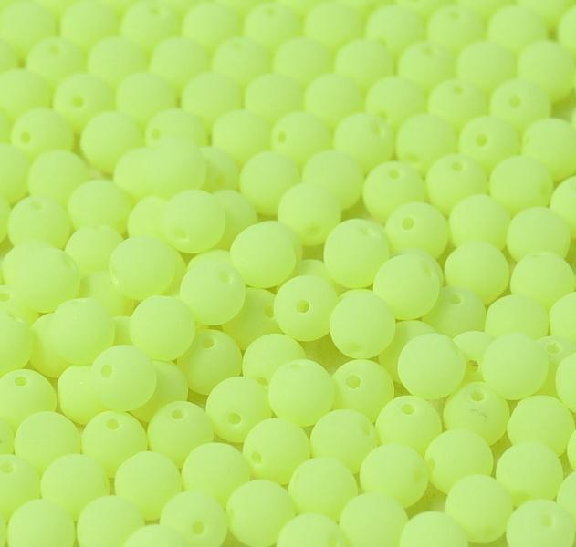 Margele Rotunde 4mm 02010/92921 Alabaster Soft Yellow — Imaginea 1