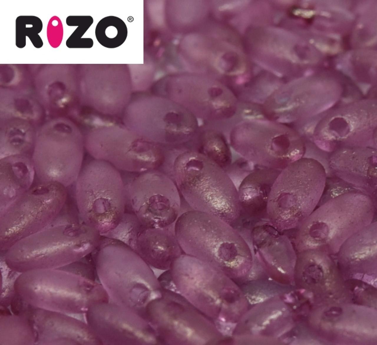 Rizo 00030/14494E Crystal Etched Lila Luster