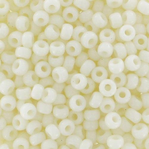 Margele De Nisip Miyuki 15/0 0491 Opaque Ivory — Imaginea 1