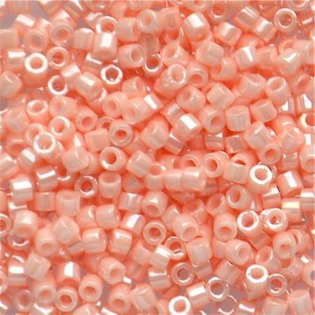 Delica 8/0 DB81533 Opaque Ceylon Light Salmon — Imaginea 1