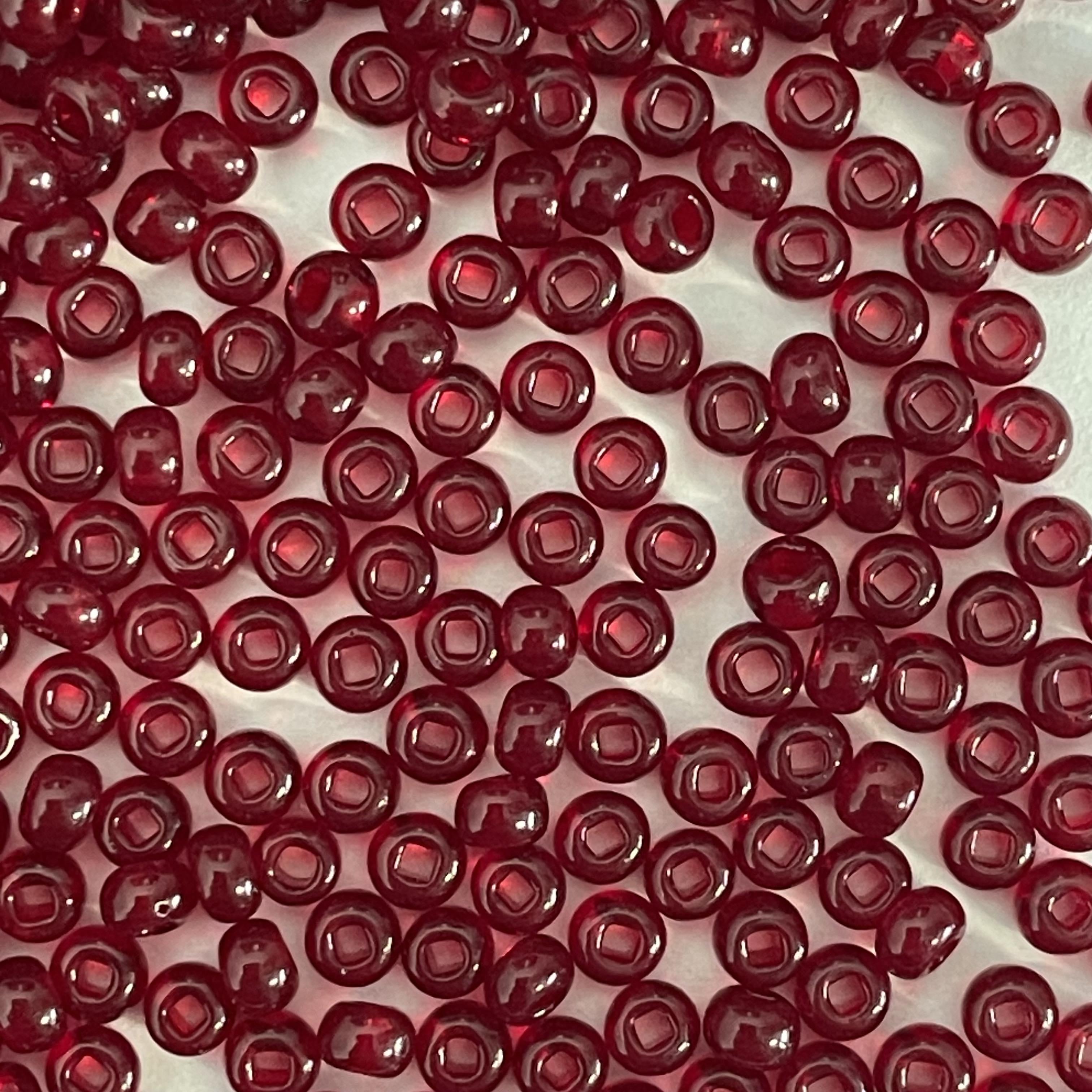 Margele de nisip Preciosa Ornela 8/0 29001/90120 Transparent Ruby — Imaginea 1