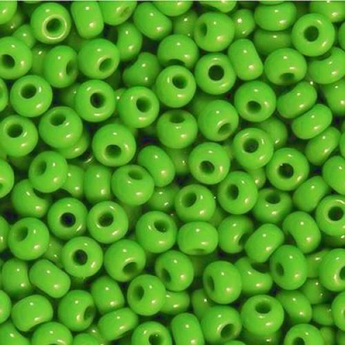 Margele de nisip Preciosa Ornela 12/0 19001/53230 Opaque Green — Imaginea 1