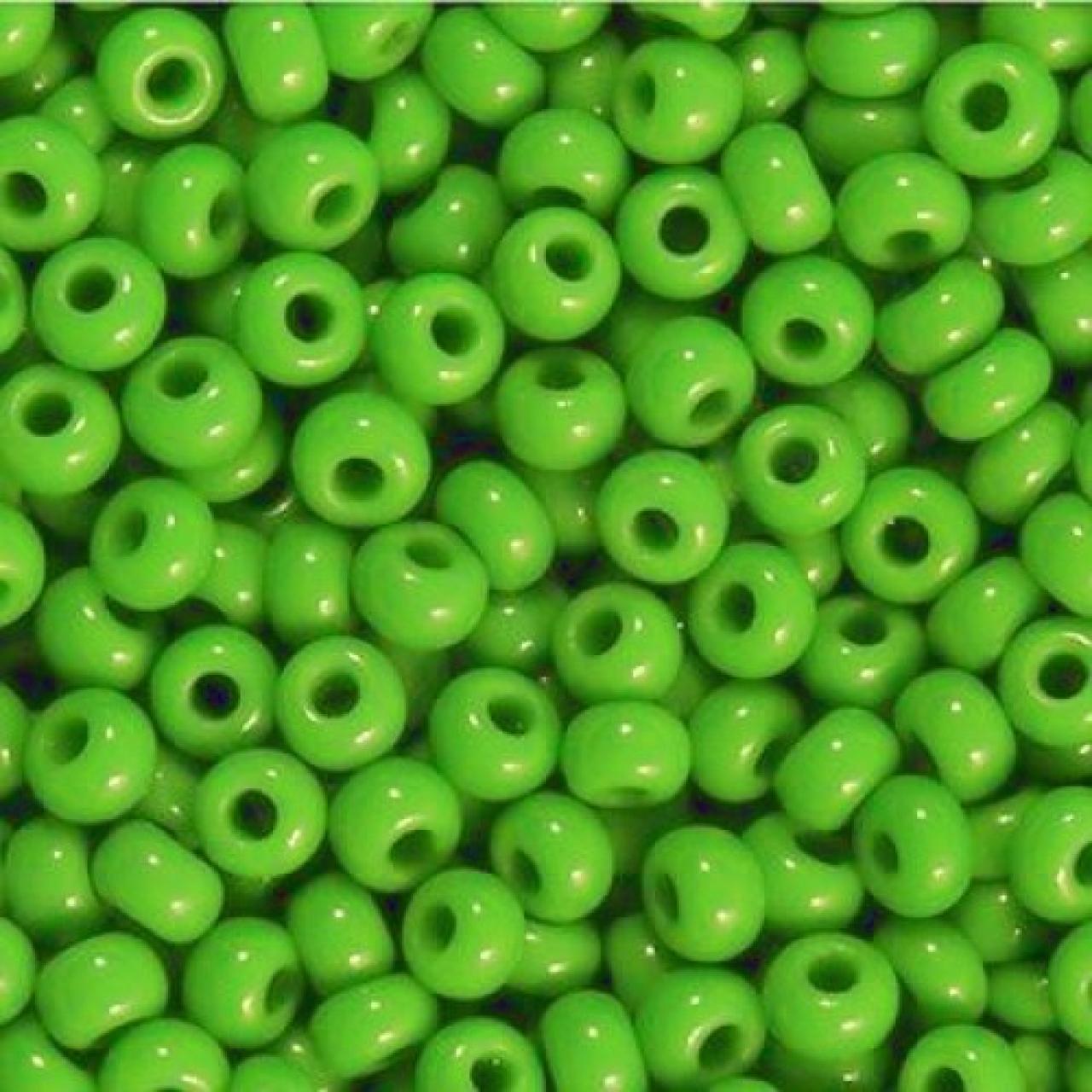Margele de nisip Preciosa Ornela 12/0 19001/53230 Opaque Green