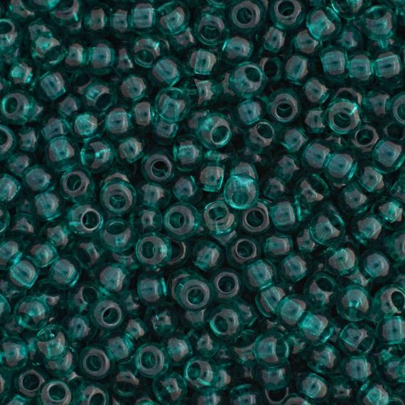 Margele de nisip Preciosa Ornela 6/0 19001/50710 Transparent Emerald — Imaginea 1