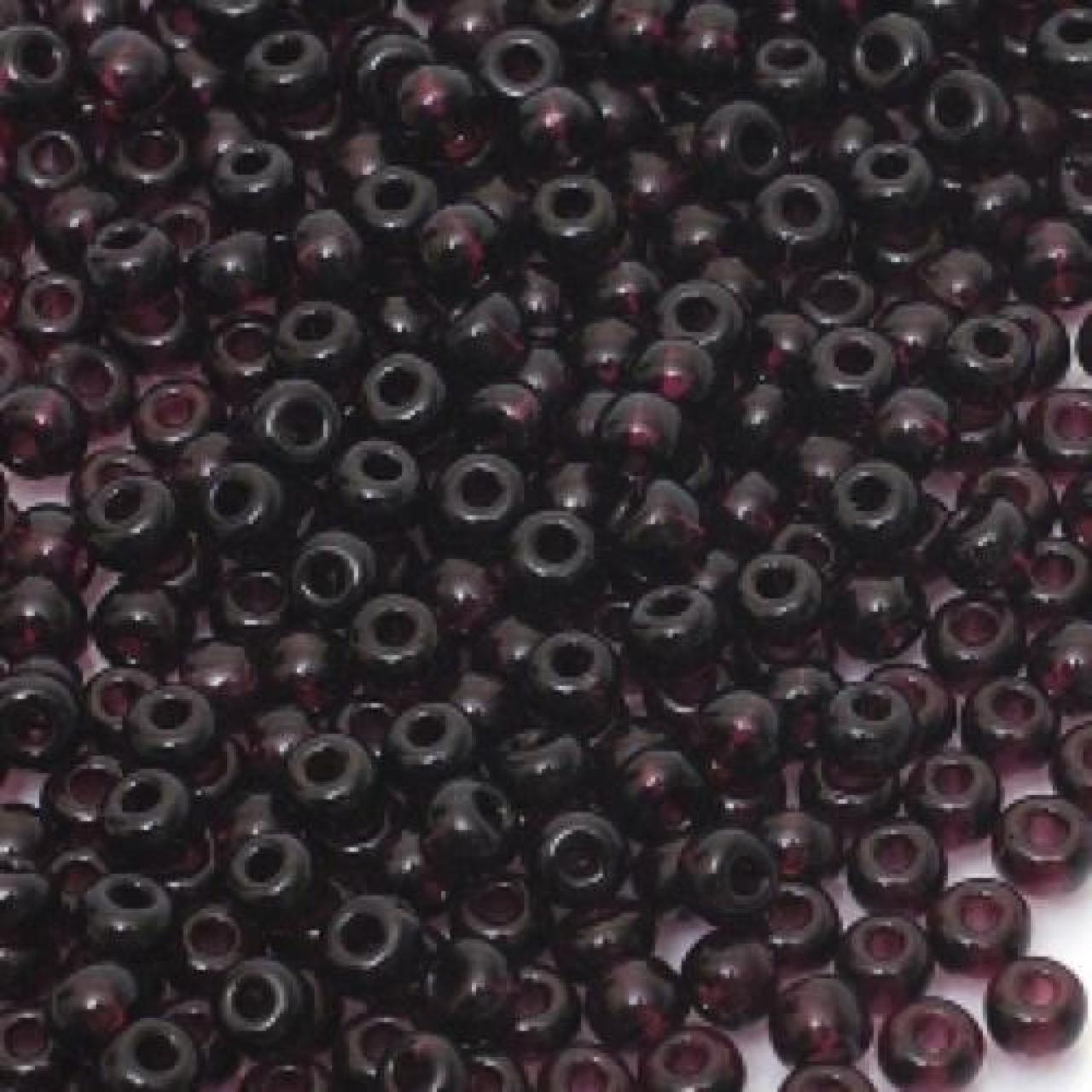 Margele de nisip Preciosa Ornela 6/0 29001/20080 Transparent Dark Amethyst
