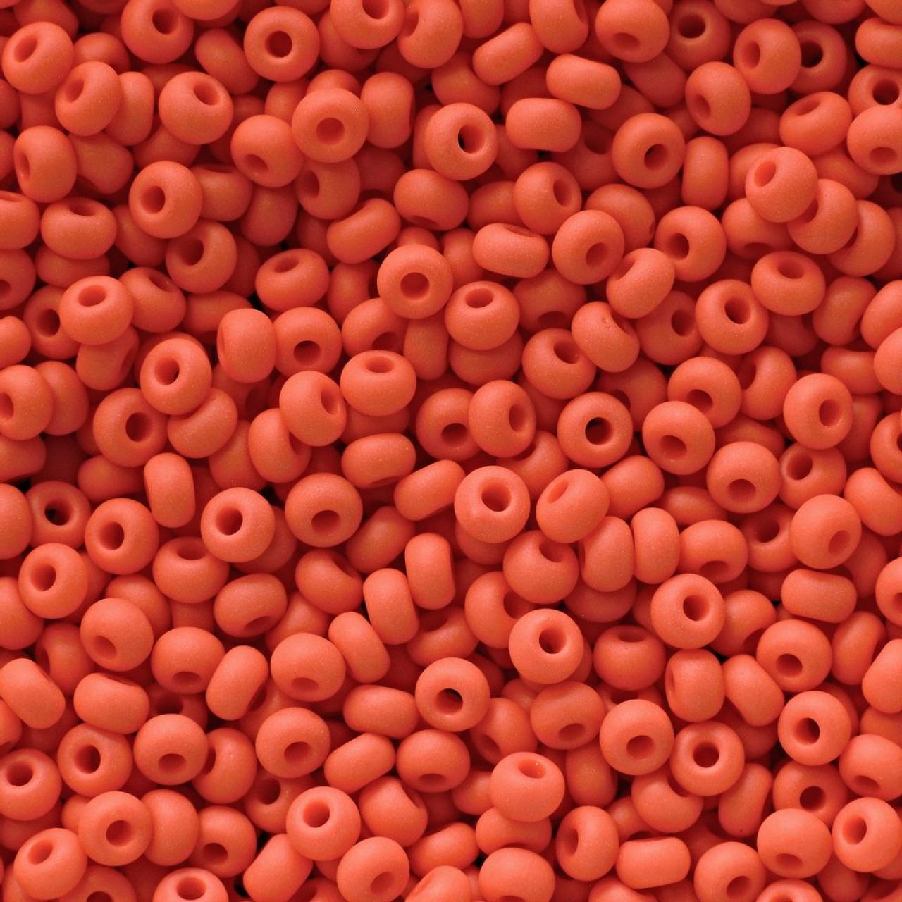 Margele de nisip Preciosa Ornela 8/0 39001/93140 Orange Matted