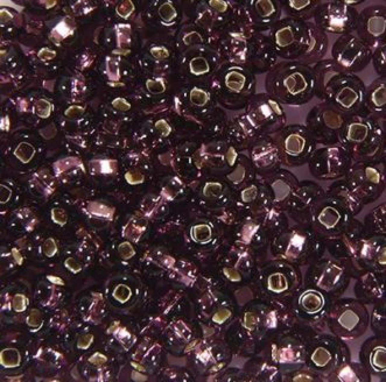 Margele De Nisip Preciosa Ornela 8/0 29001/27060 Silverlined Amethyst