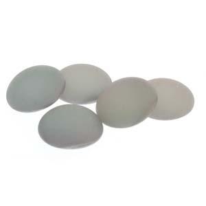 Cabochon Czech Round 18mm 28172/00030 Backlit Utopia — Imaginea 1