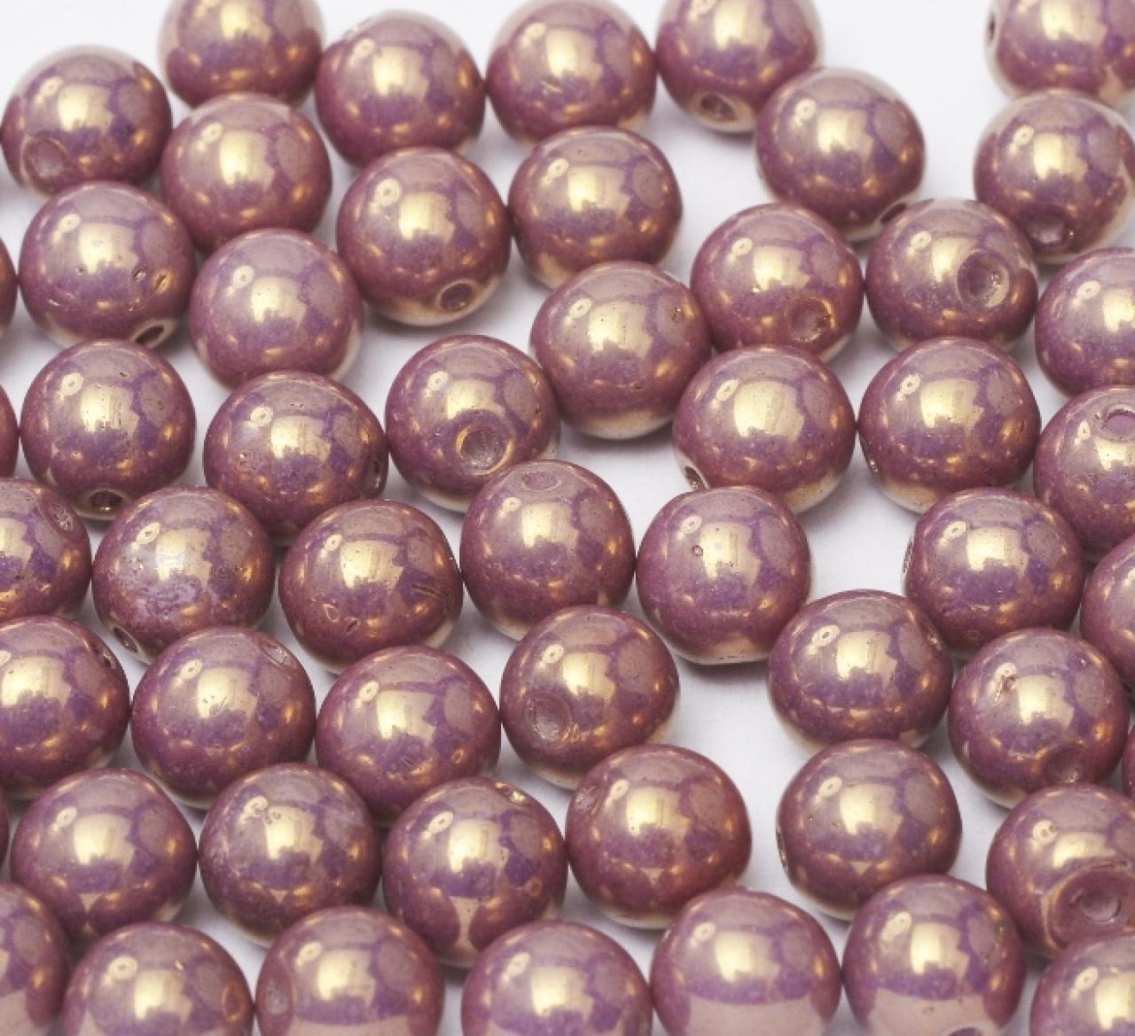 Margele Rotunde 6mm 14496/03000 Chalk White Vega luster
