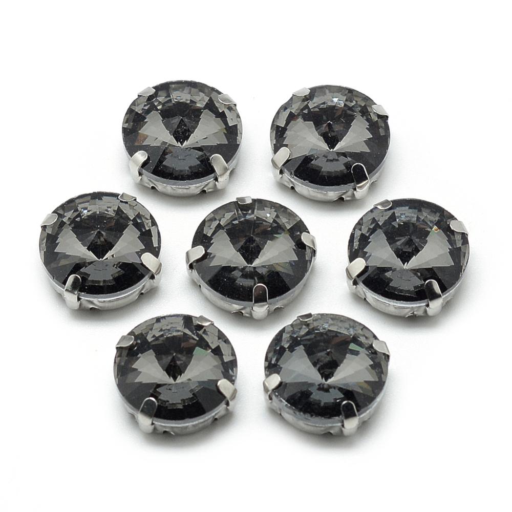 Cristale De Cusut 11x7.2mm Gray — Imaginea 1