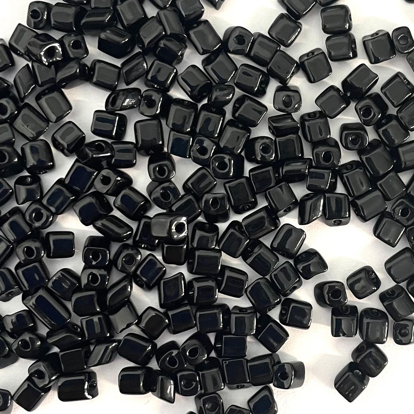 Preciosa Oblongs Oblique 3.5mm 71001/23980 Black — Imaginea 1