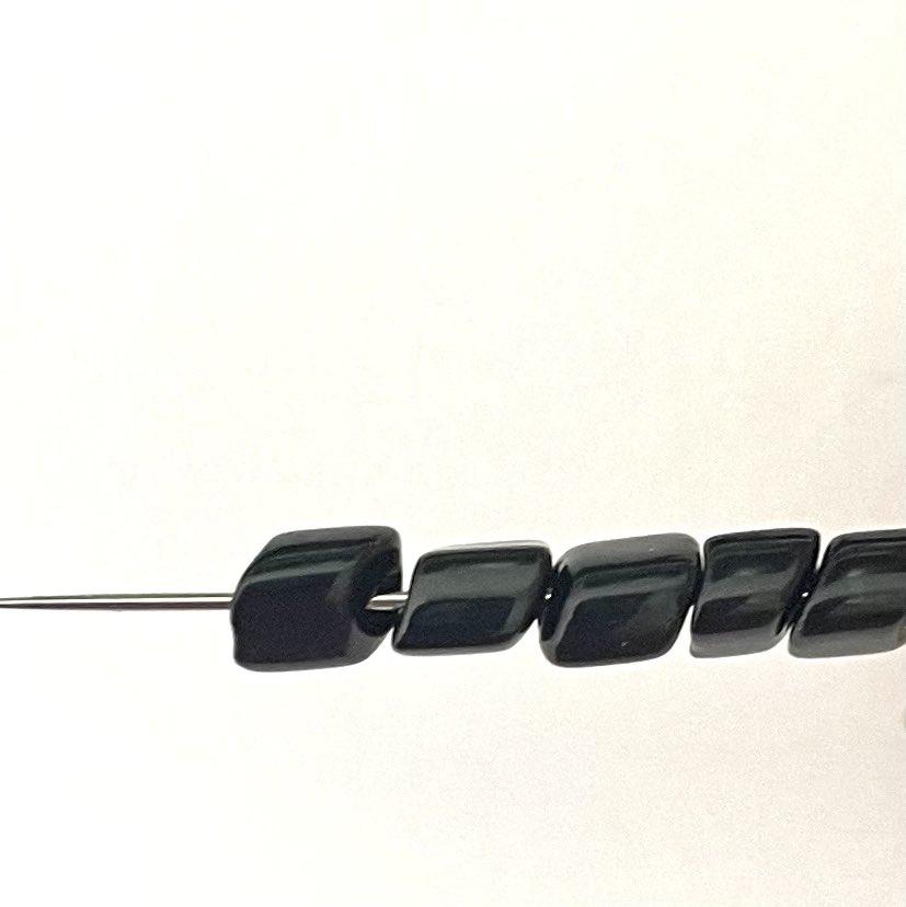 Preciosa Oblongs Oblique 3.5mm 71001/23980 Black — Imaginea 2