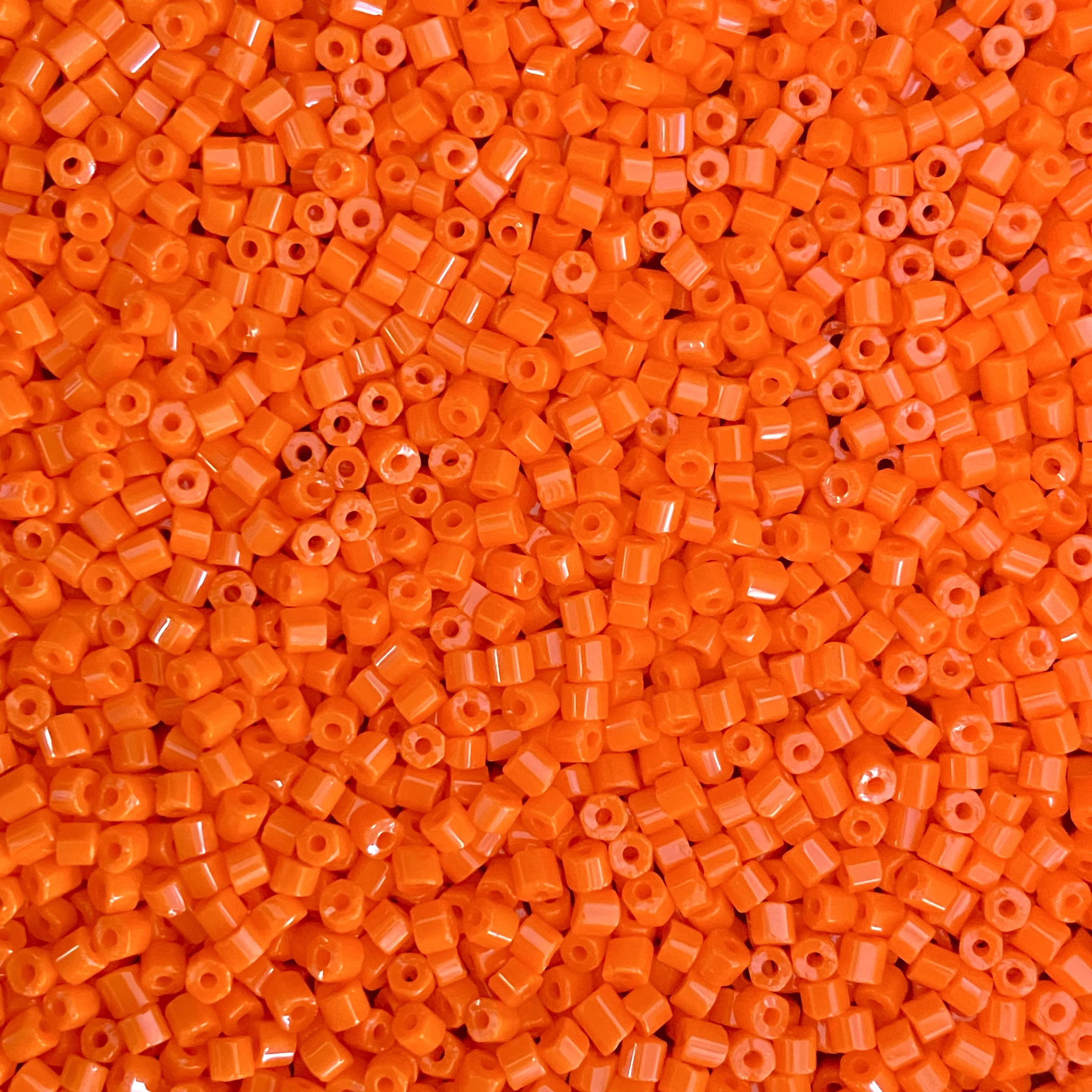 Preciosa Bugle 2mm 31001/93140 Op. Orange — Imaginea 1