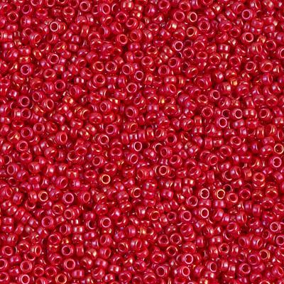 Margele de nisip Miyuki 15/0 1943 Opaque Red Luster — Imaginea 1