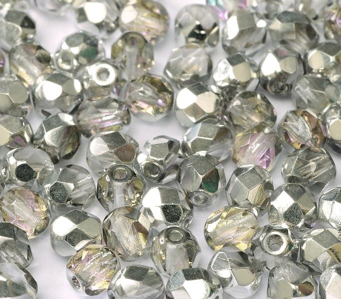 Margele Cehesti Fire-Polish 6mm 26536/00030 Crystal Vitrail Light — Imaginea 1