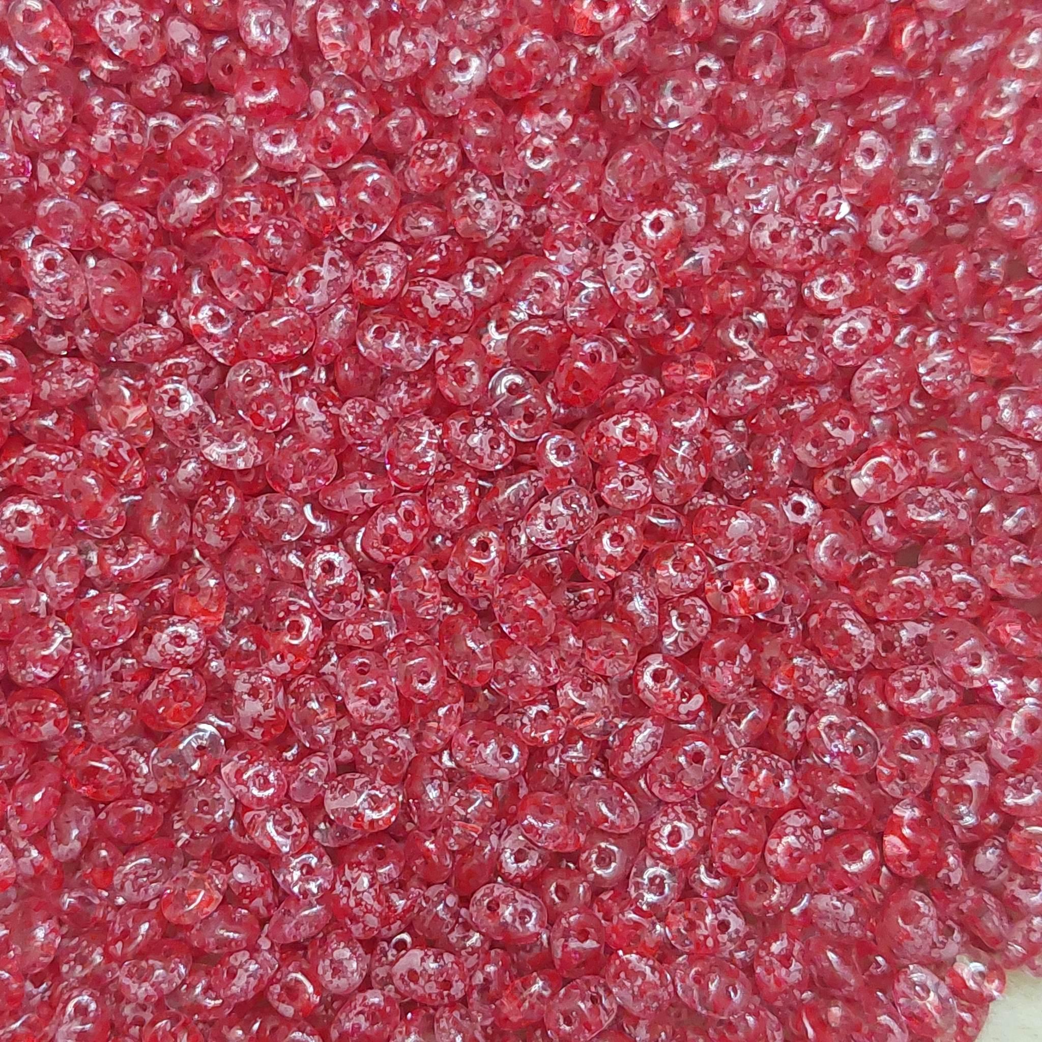 Superduo 24401CR Confetti Splash Red Pink — Imaginea 1