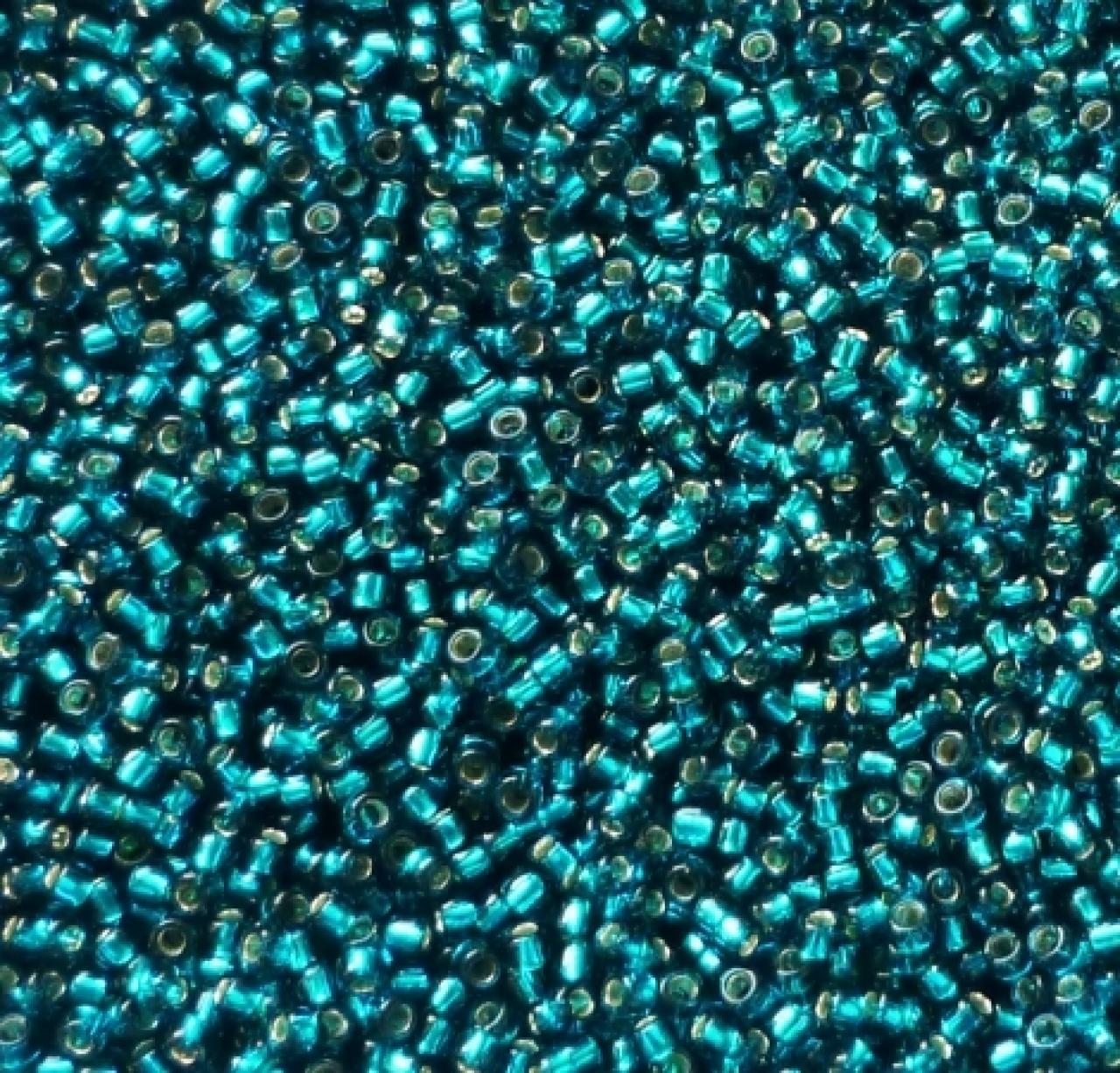 Margele Toho 11/0 0027BD Silver Lined Teal