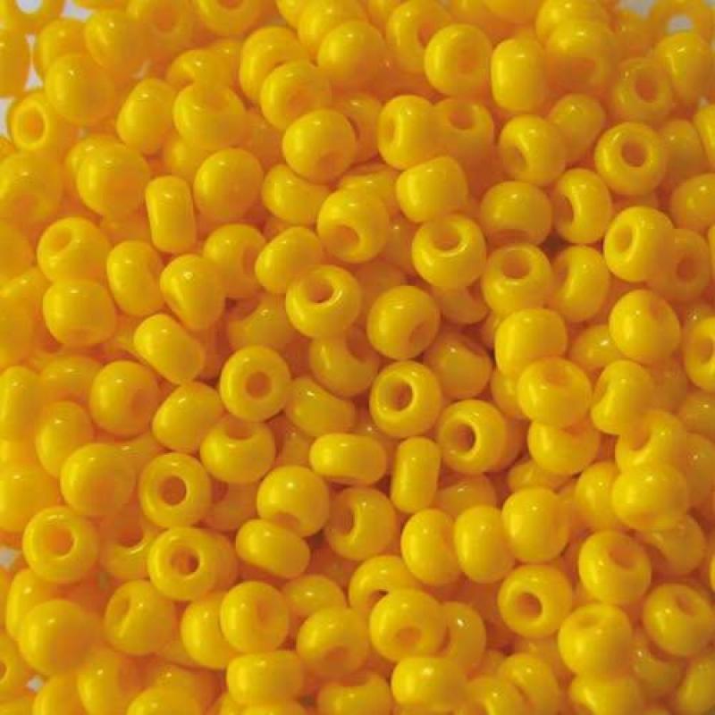 Margele de nisip Preciosa Ornela 9/0 19001/83130 Dark Yellow — Imaginea 1