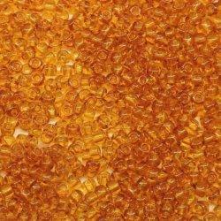 Margele de nisip 9/0 19001/10070 Transparent Medium Topaz — Imaginea 1