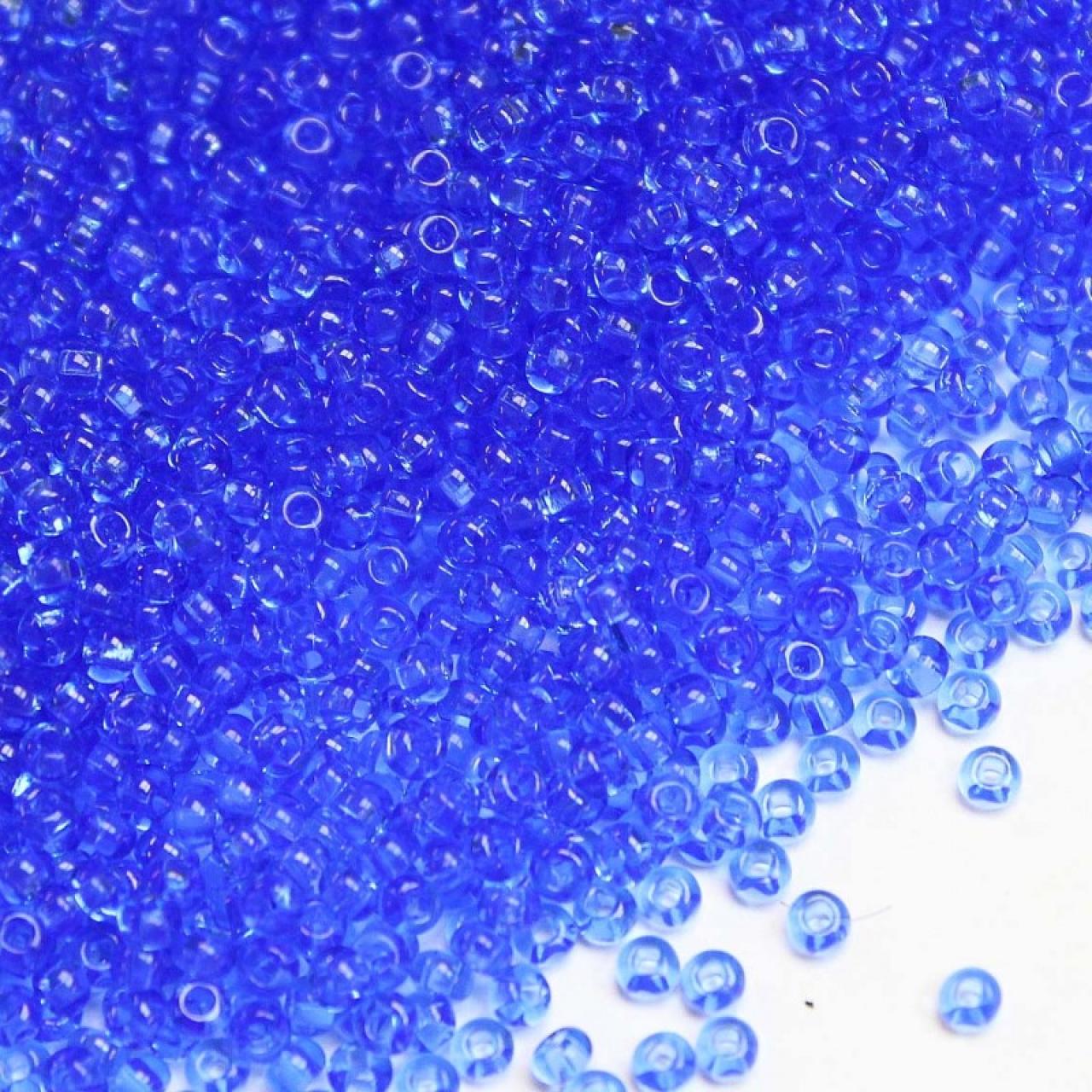 Margele de nisip Preciosa Ornela 8/0 19001/30030 Transparent Blue