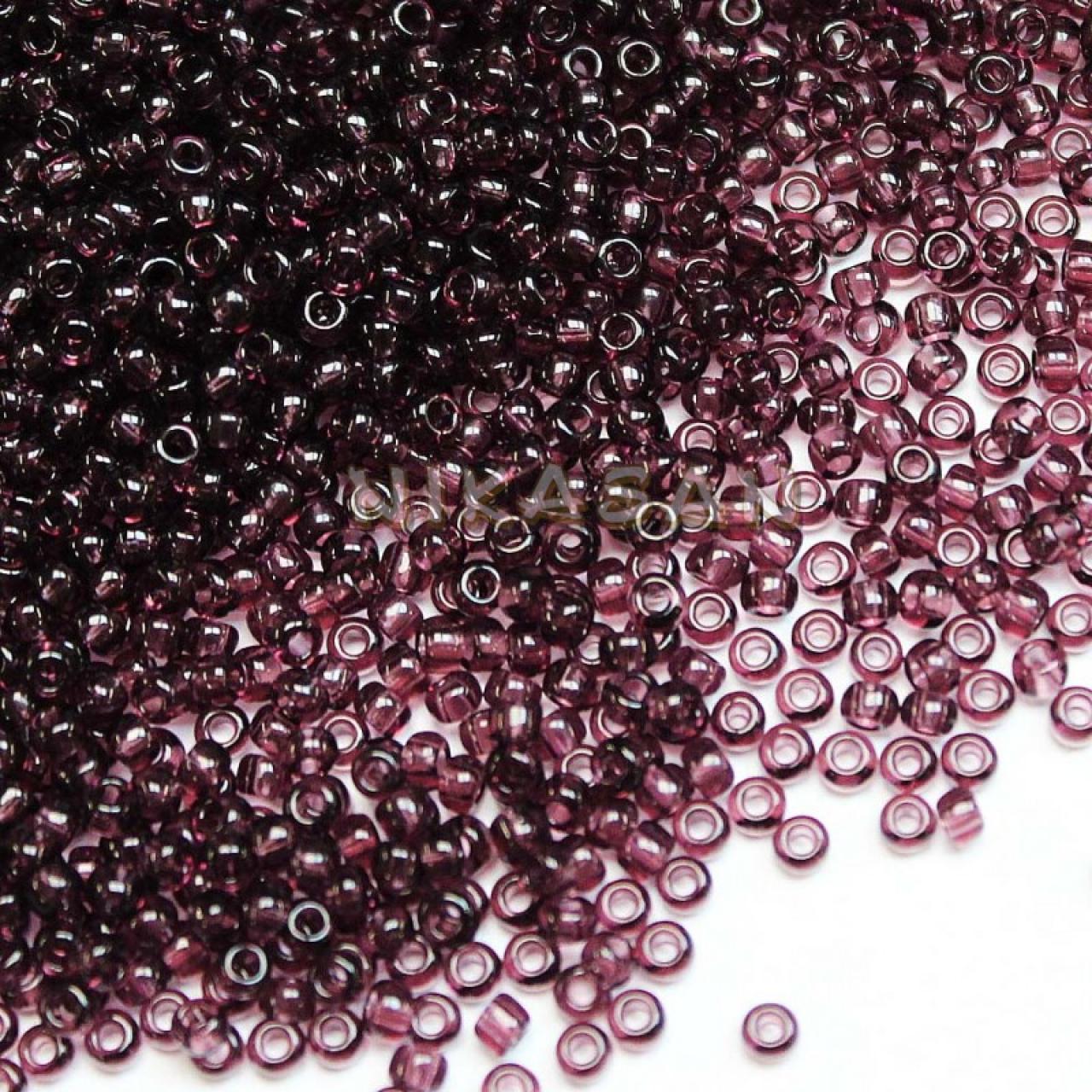 Margele de nisip Preciosa Ornela 8/0 19001/20080 Transparent Dark Amethyst