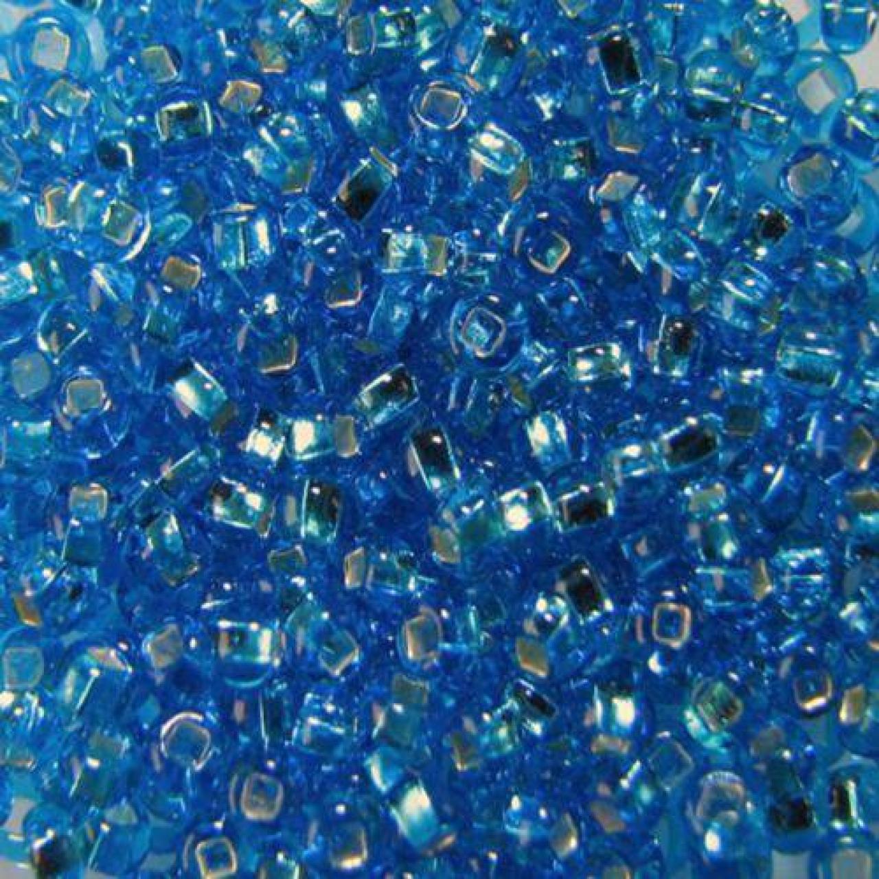 Margele de nisip Preciosa Ornela 8/0 29001/67150 Silverlined Blue