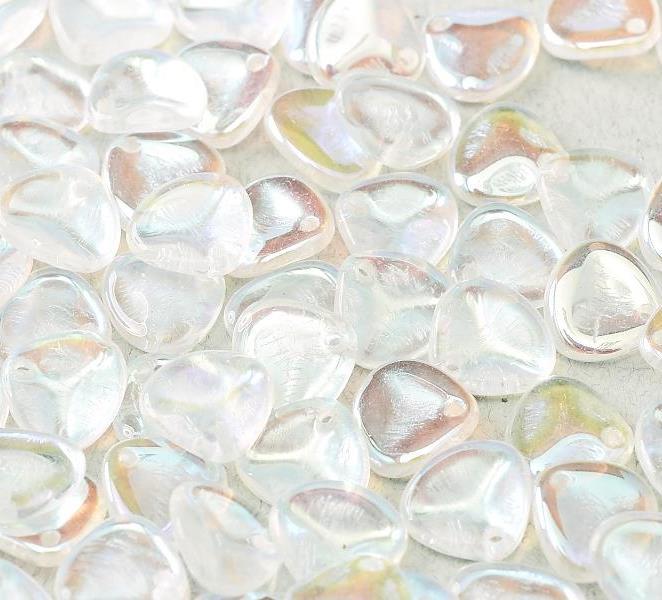 Margele Rose Petals 8x7mm 28701/00030 Crystal AB — Imaginea 1