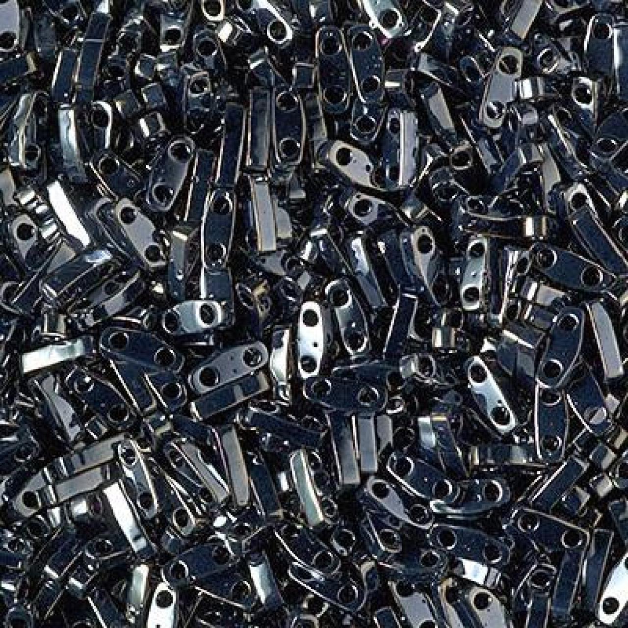 Miyuki Quarter Tila 0464 Light Gunmetal
