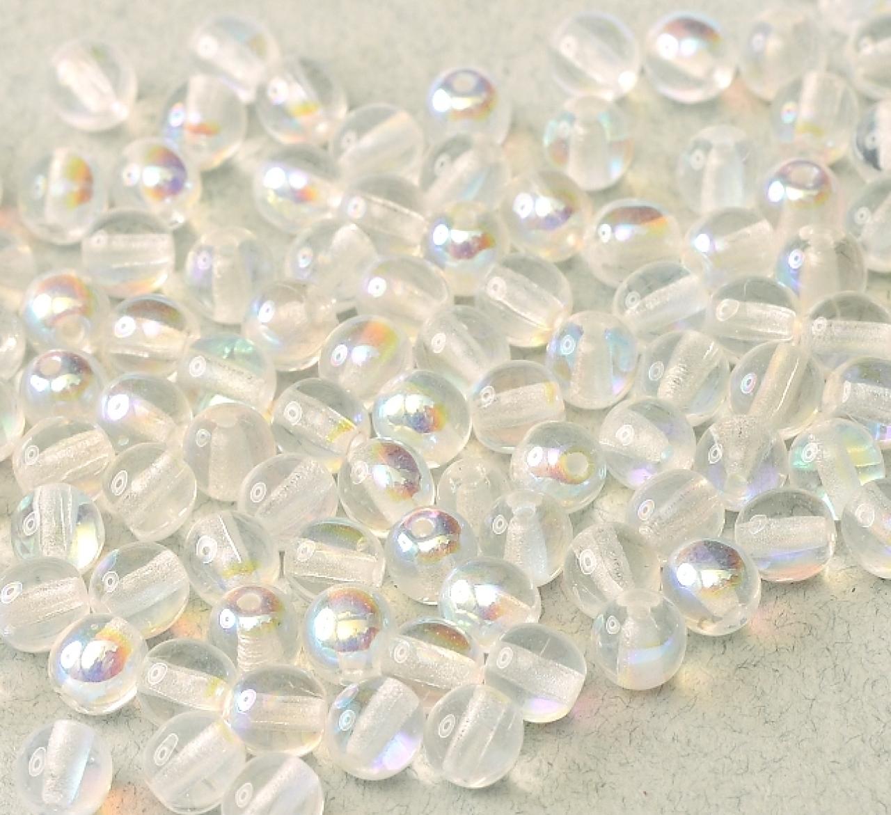 Margele Fire-Polish 8mm 28701/00030 Crystal AB