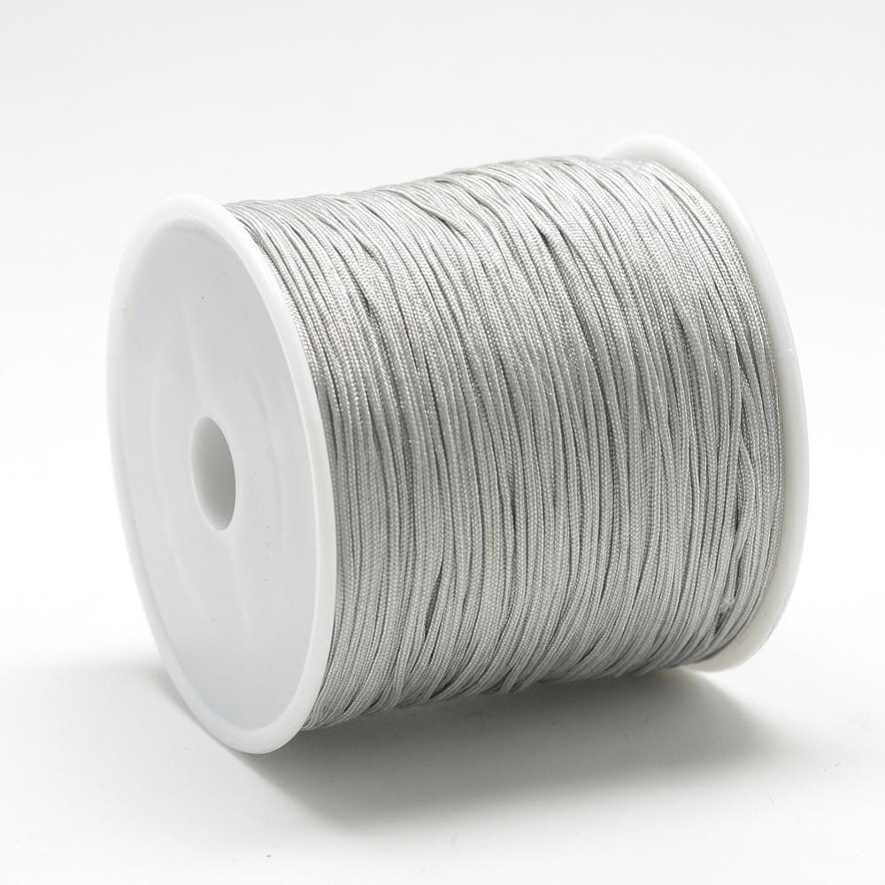 Bobina Snur Bratari 0.8mm Gri Deschis 100m — Imaginea 1
