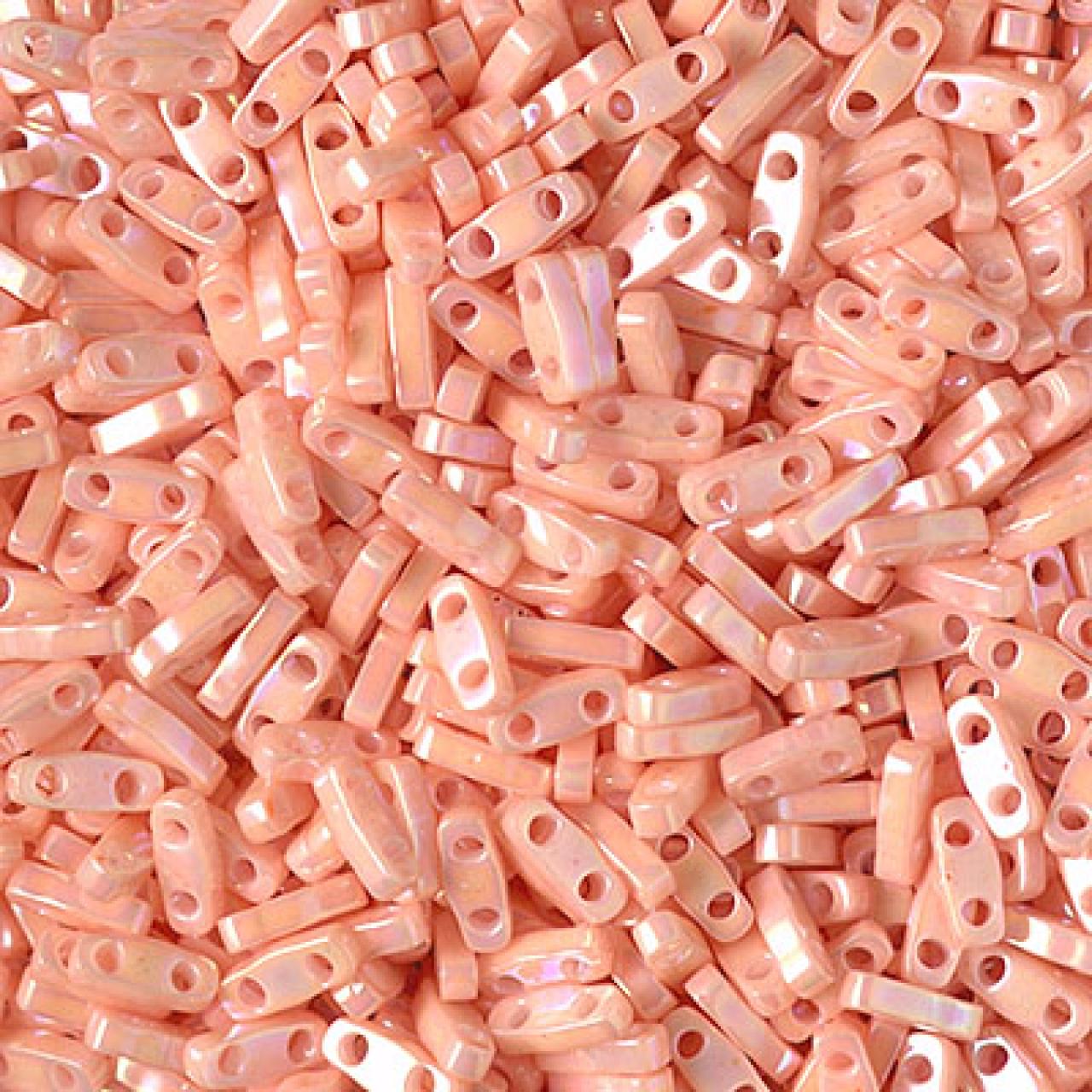 Miyuki Quarter Tila 0596 Salmon Luster