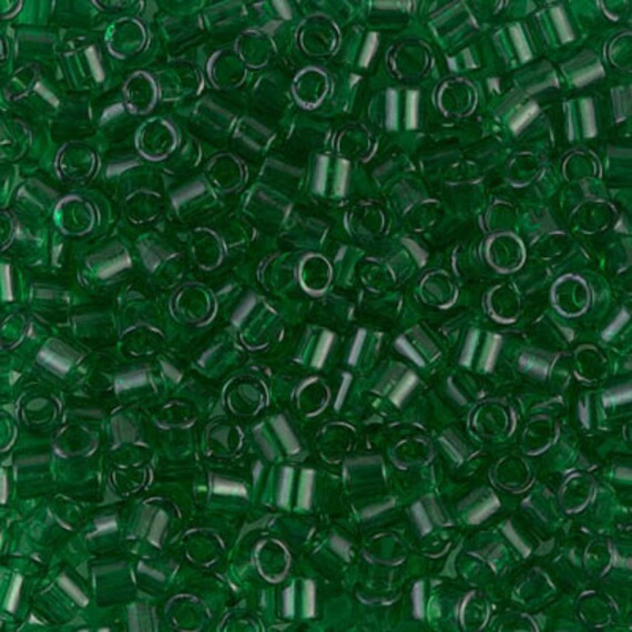 Delica 11/0 DB0705 Transparent Green