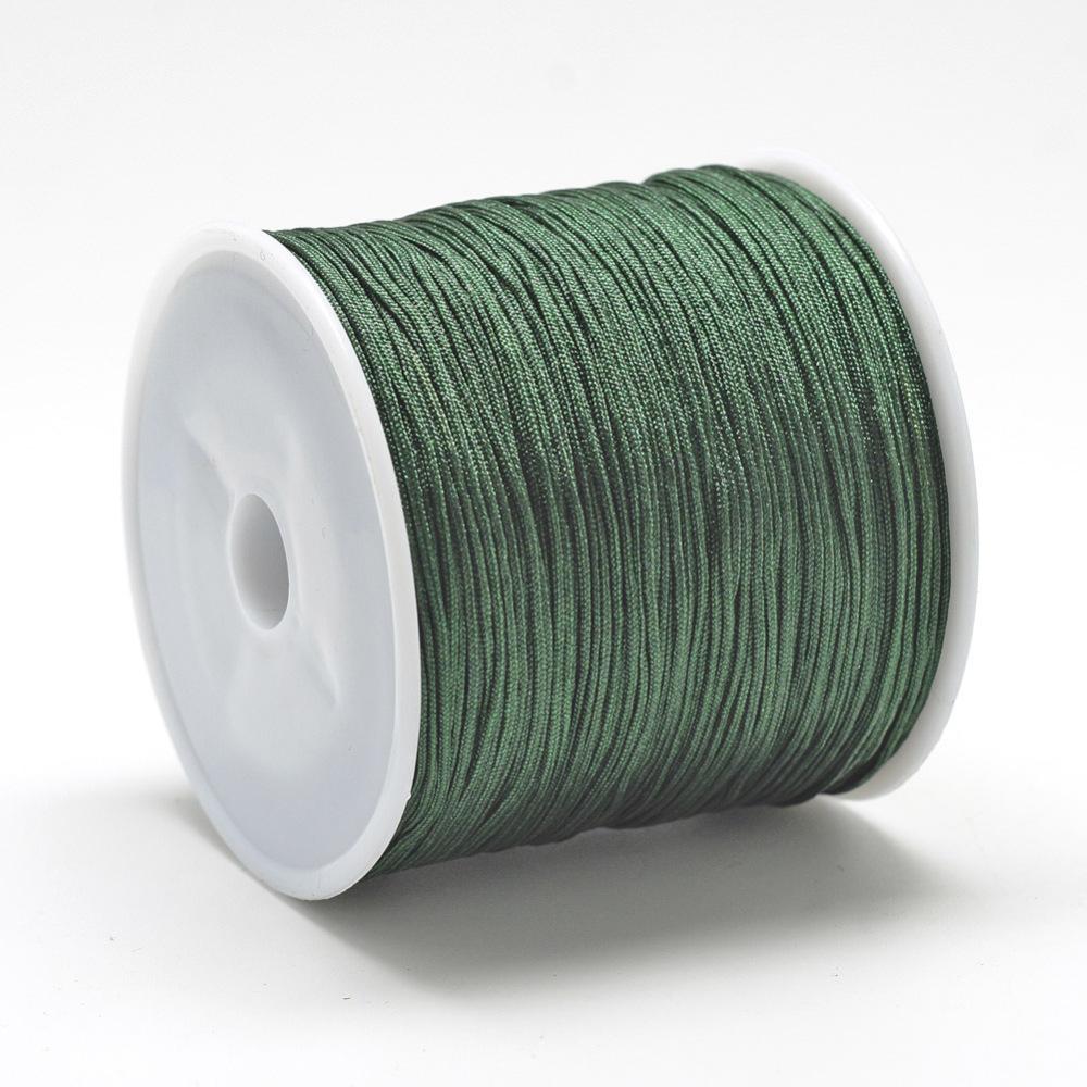 Bobina Snur Bratari 0.8mm Verde Inchis 100m — Imaginea 1