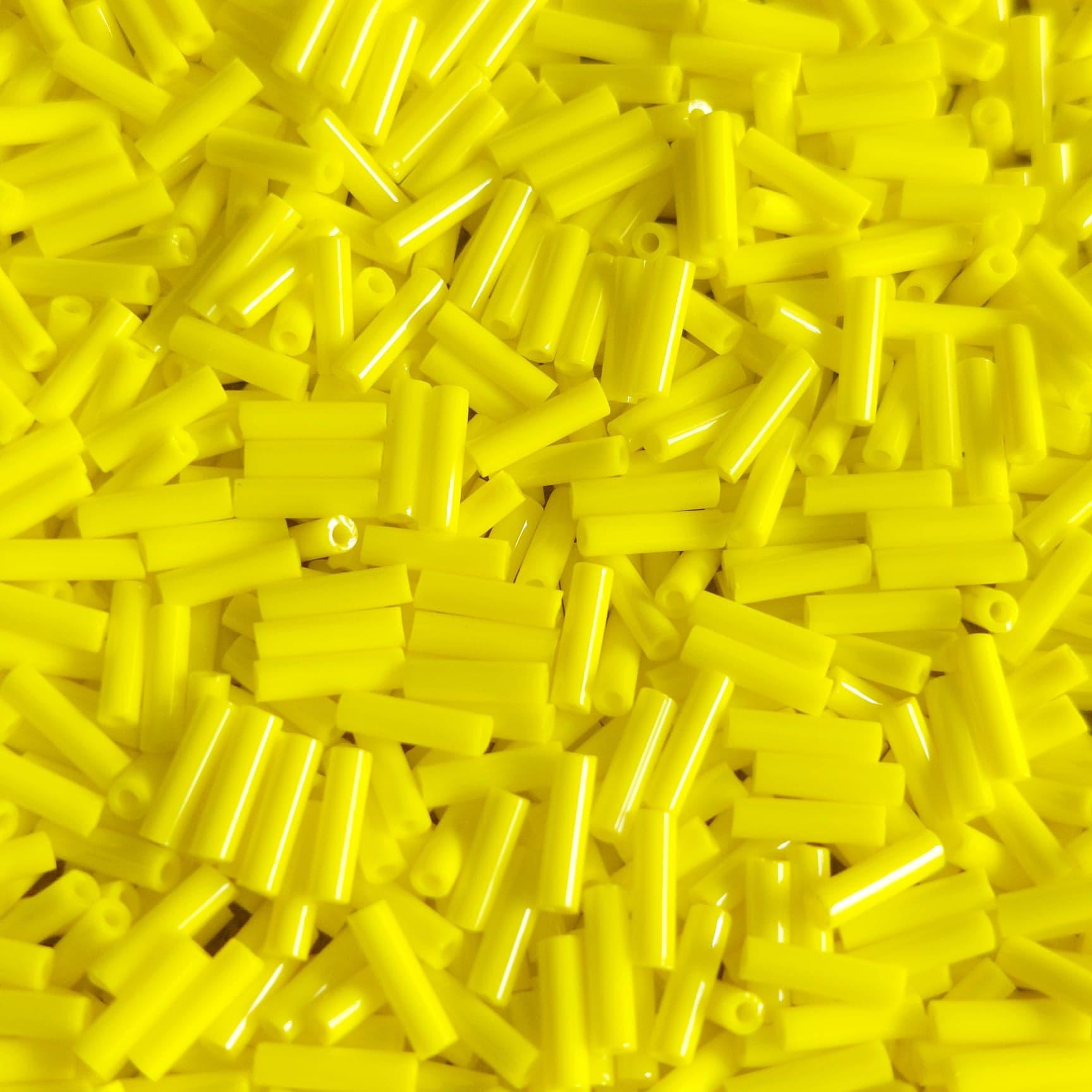 Miyuki bugle 6mm 0404 Op. Yellow — Imaginea 1