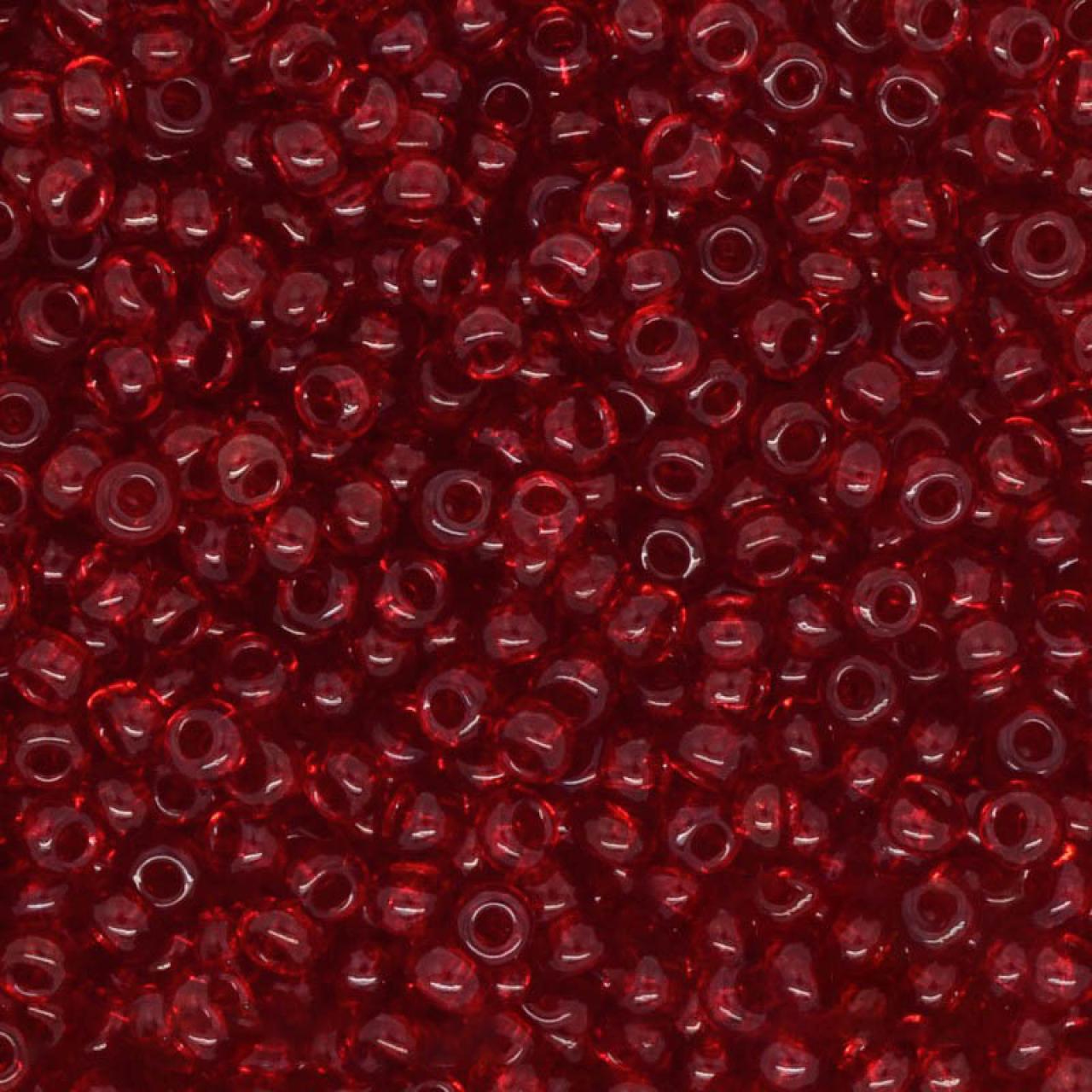 Margele de nisip preciosa Ornela 6/0 19001/90090 Transparent Dk Red