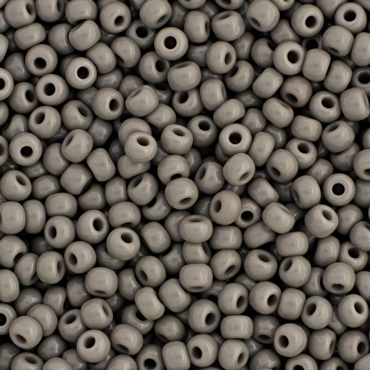 Margele de nisip Preciosa Ornela 6/0 19001/43020 Opaque Grey