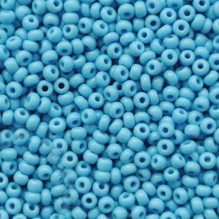Margele de nisip Preciosa Ornela 8/0 19001/63020 Opaque Blue Turquoise — Imaginea 1