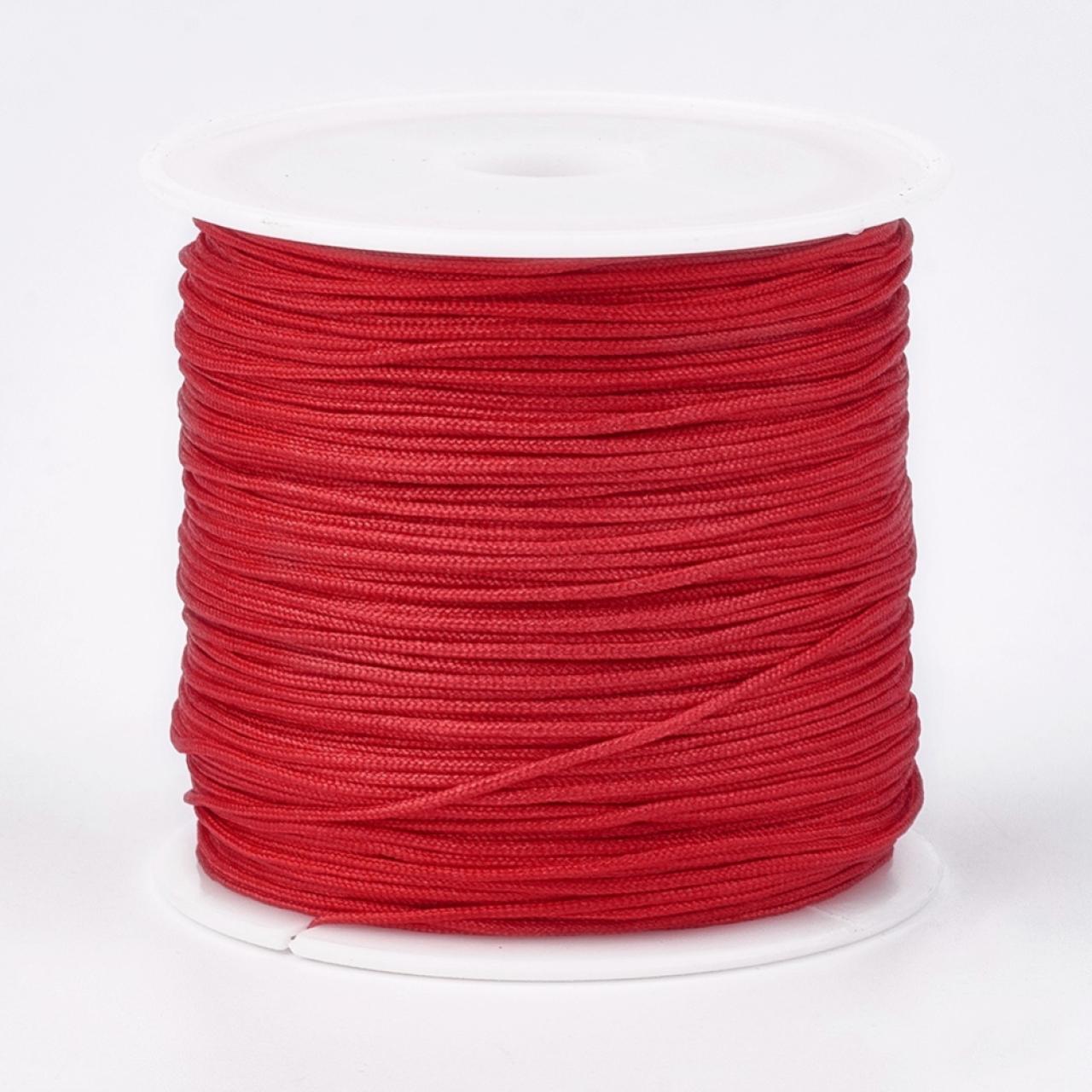 Bobina Snur Bratari 0.8mm Rosu 45m — Imaginea 1
