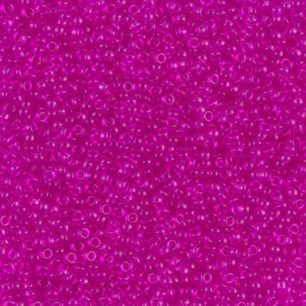 Margele De Nisip Miyuki 15/0 1310 Dyed Transparent Fuchsia