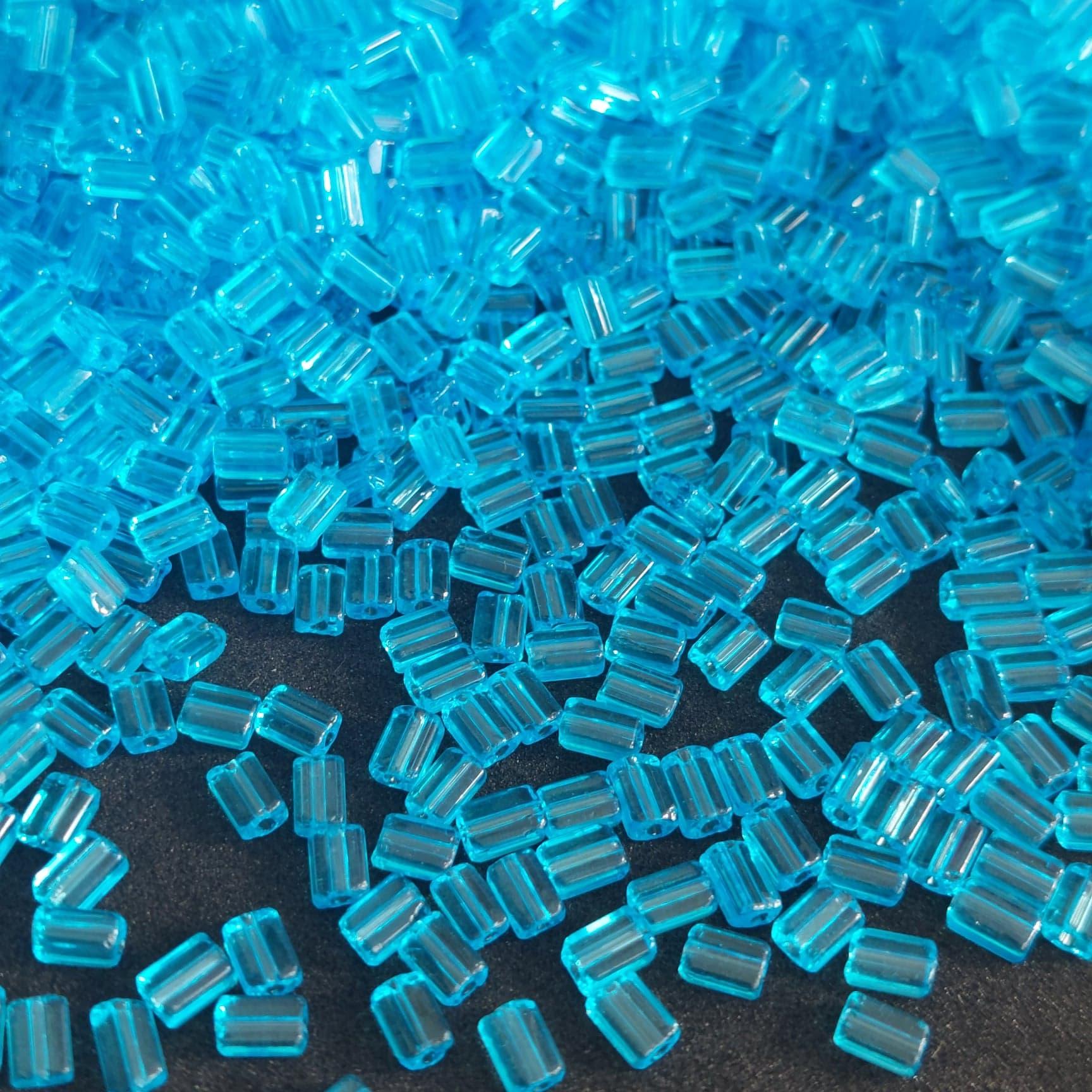 Preciosa Oblongs 5/3.5mm 61001/60010 Transparent Lt. Blue — Imaginea 1