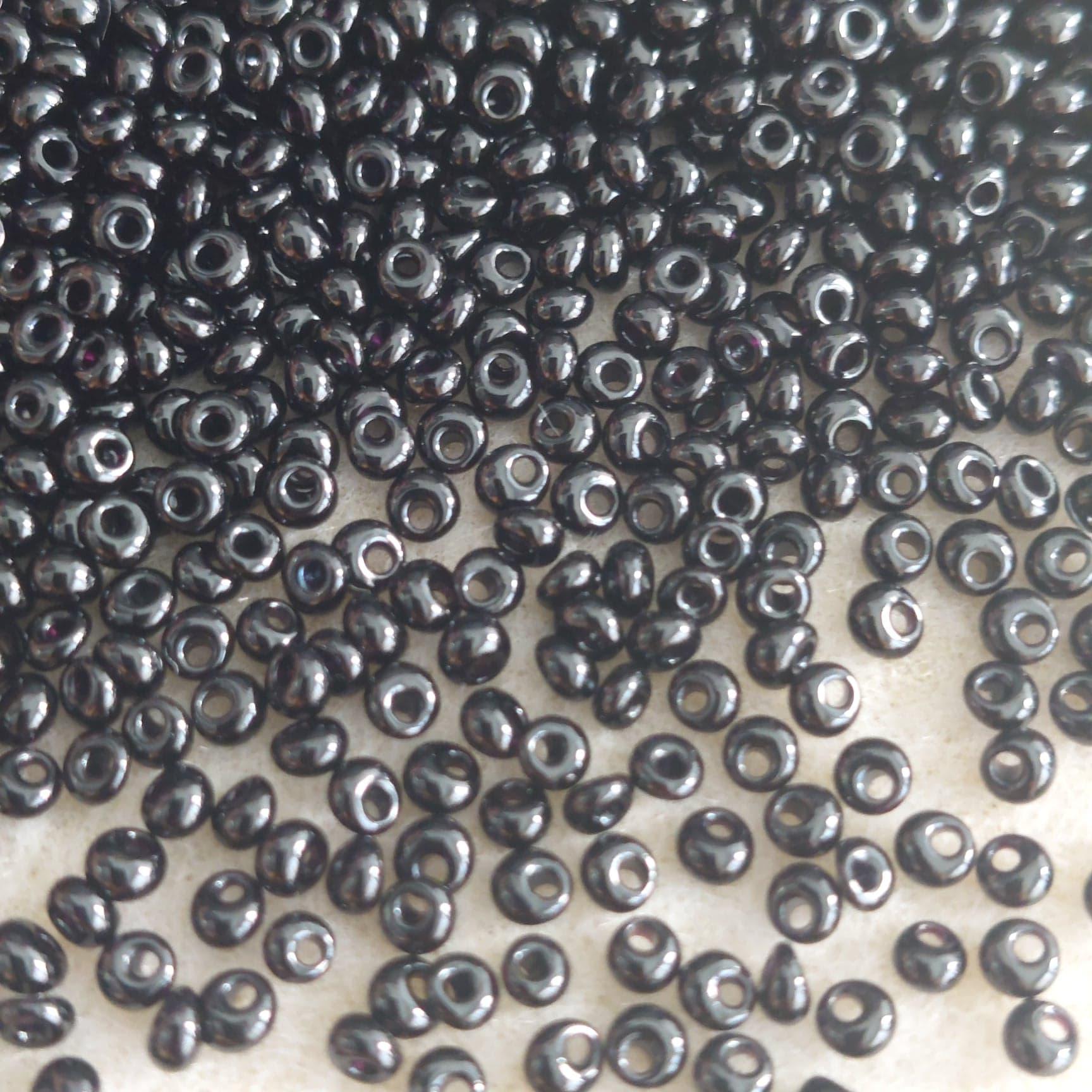 Preciosa Drop 8/0 11001/23980 Black — Imaginea 1