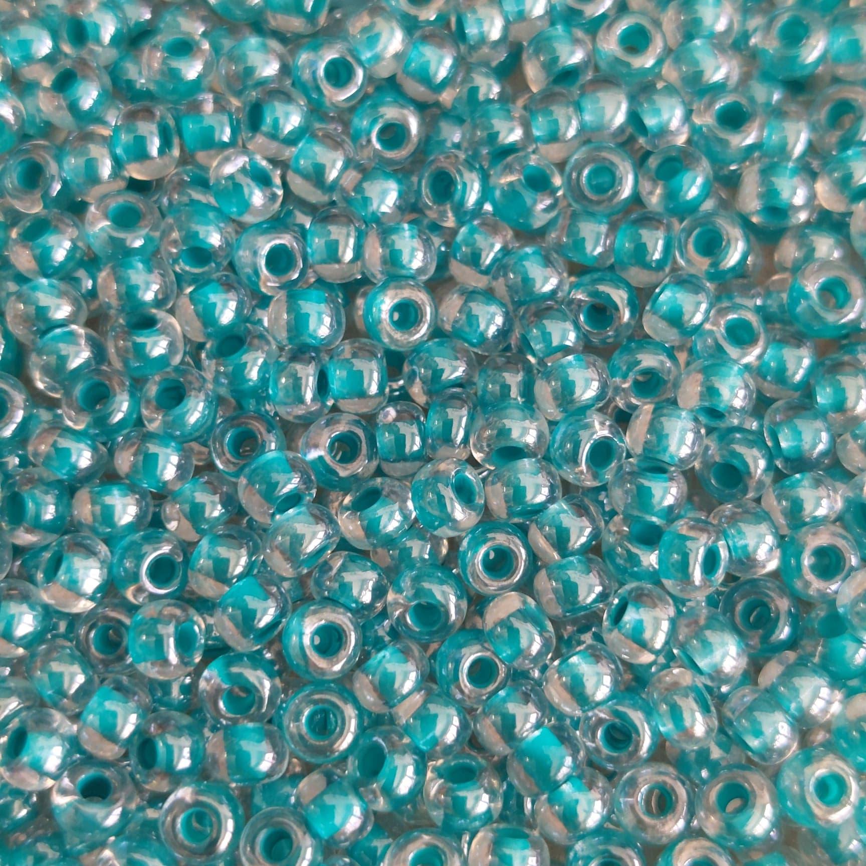 Margele De Nisip Preciosa Ornela 6/0 19001/38858 Inside Colour Satin Seafoam — Imaginea 1