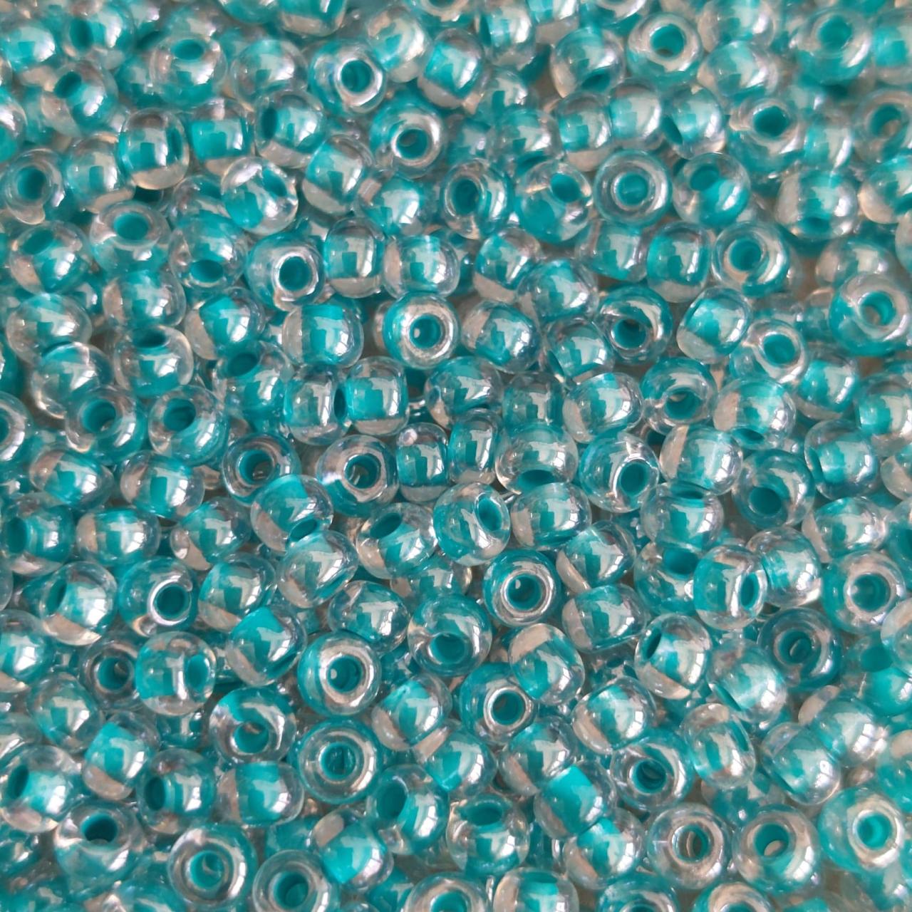 Margele De Nisip Preciosa Ornela 6/0 19001/38858 Inside Colour Satin Seafoam