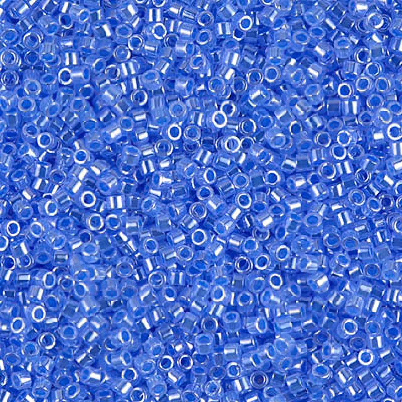 Delica 10/0 DB100240 Lined Crystal Sapphire Luster