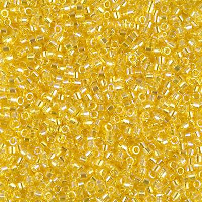 Delica 10/0 DB100171 Transparent Yellow AB — Imaginea 1