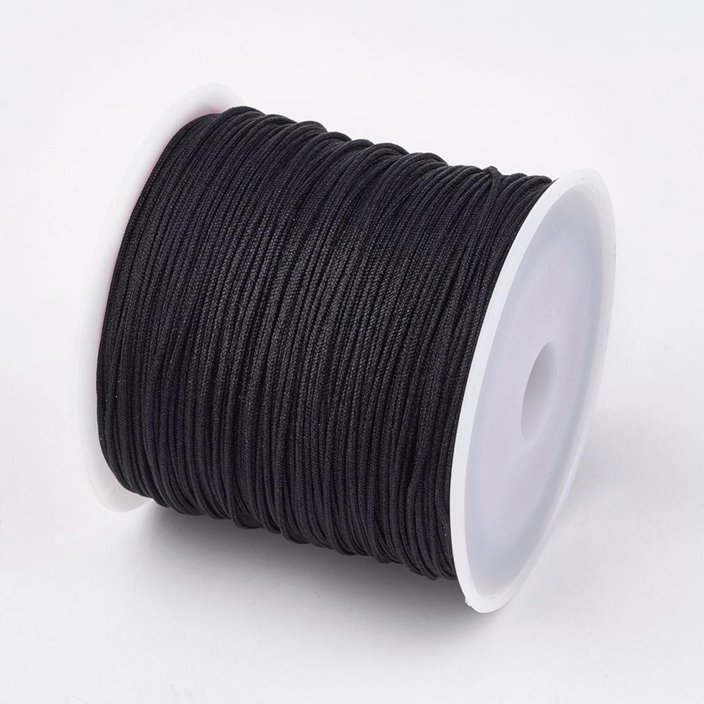 Bobina Snur Bratari 0.8mm Negru 45m — Imaginea 2