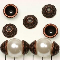 Capacele Decorative 16mm Cupru — Imaginea 1