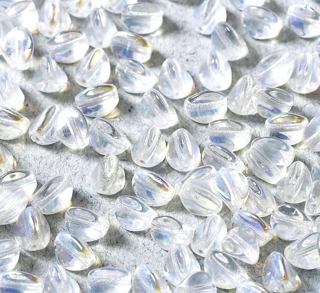 Margele Pinch 5x3mm 28701/00030 Crystal AB — Imaginea 1
